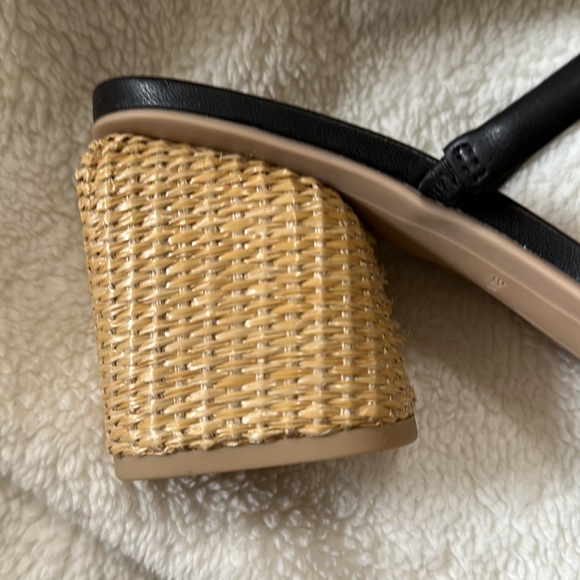 Dolce vita nancie black natural sandal - Picture 2 of 4